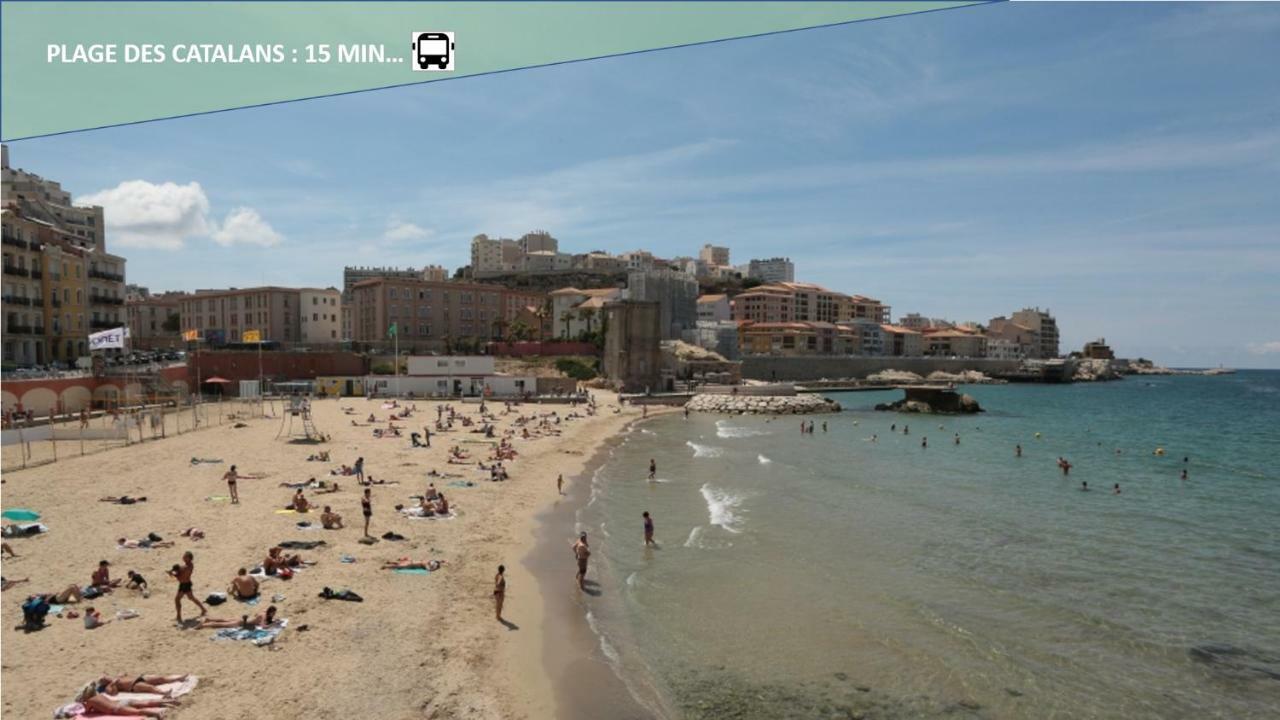 Happy T1 Tout Equipe - Confort - Vieux Port Marselha Exterior foto