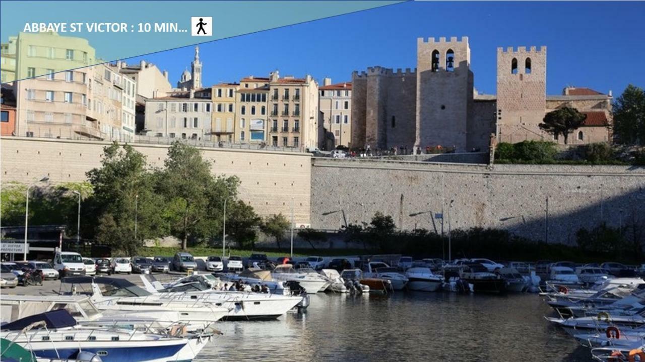 Happy T1 Tout Equipe - Confort - Vieux Port Marselha Exterior foto